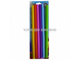 8PCS SILICONE STRAW SET(12MM STRAW+2PCS BRUSH)